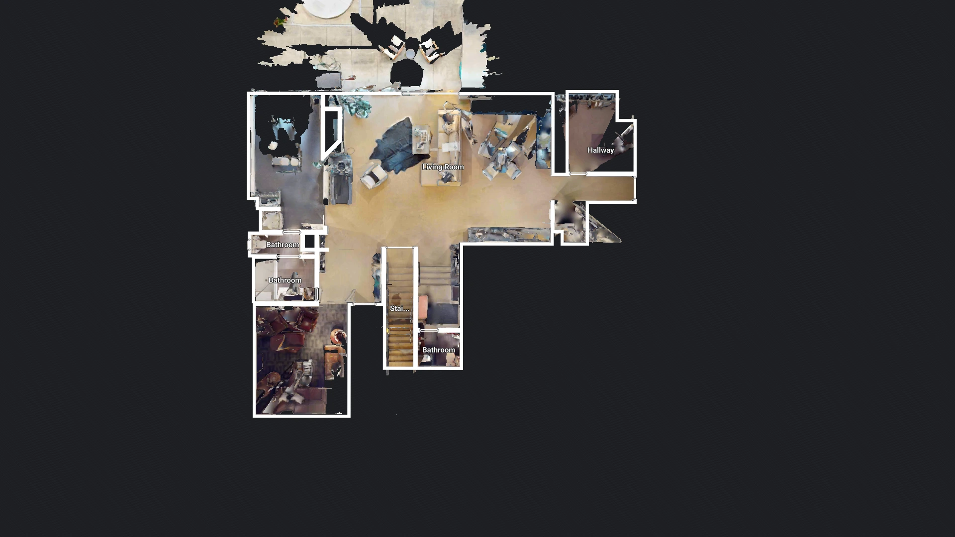 Floor 1 top-down scan layout