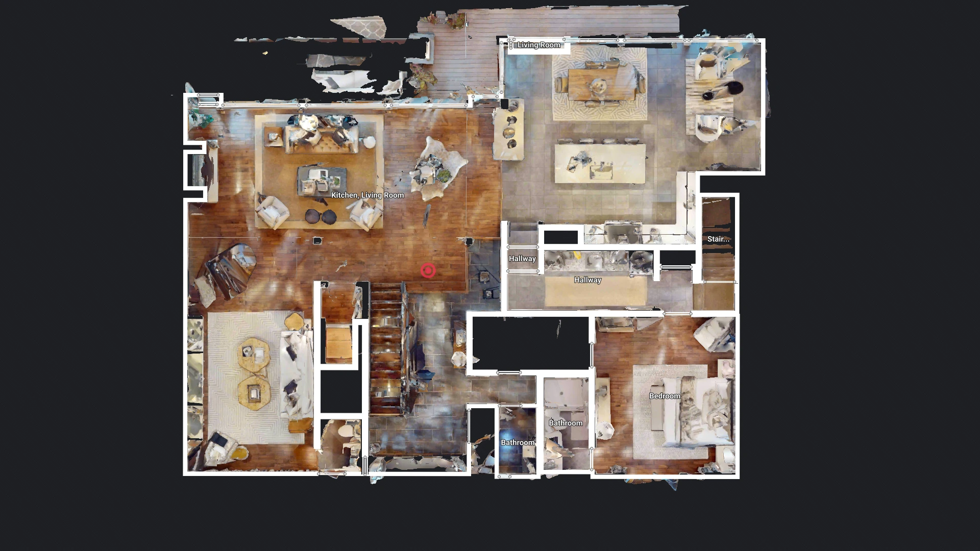 Floor 2 top-down scan layout