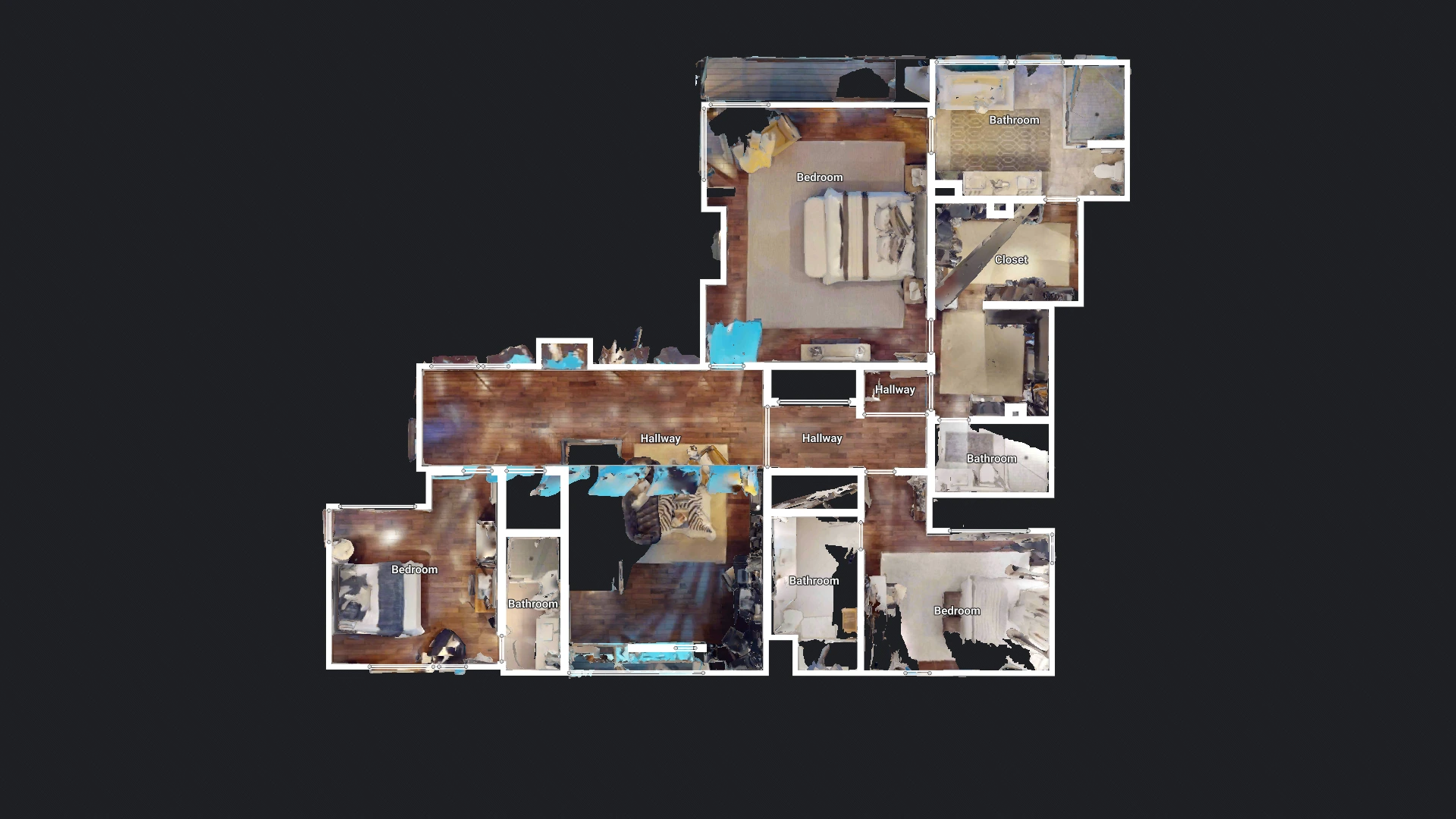 Floor 3 top-down scan layout